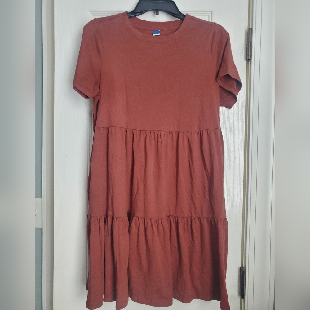 Tiered 100% Cotton Dress
